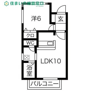 愛知県額田郡幸田町大字菱池字細井【アパート】の間取り