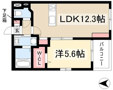 アドセレブ覚王山【102号室】の間取り