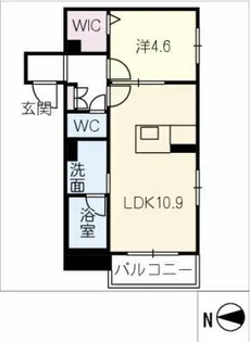 シャーメゾンジーエー【3階】の間取り