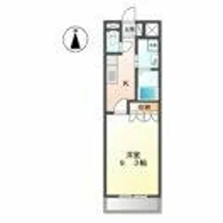ラビエール【2階】の間取り