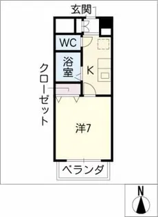 リプル千代田【3階】の間取り