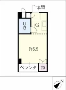 リーベンハウス【1階】の間取り