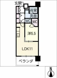 S-RESIDENCE本郷Ⅱ【12階】の間取り
