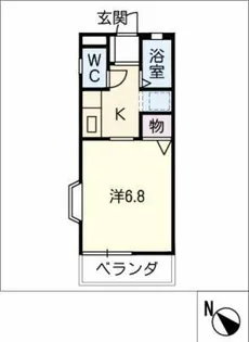 プルミエールメゾン【3階】の間取り