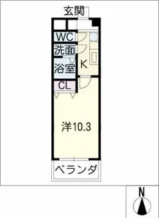 マ メゾン24【1階】の間取り