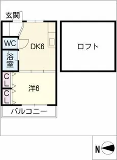 アクセスコートⅤ【2階】の間取り