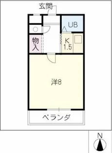 フォレストーン88【3階】の間取り