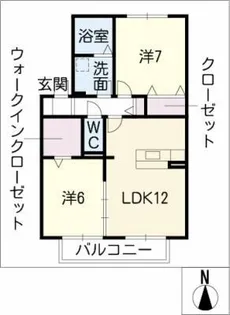 プレミアム プラスⅡ【2階】の間取り