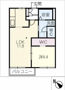 エントピア20A棟【2階】の間取り