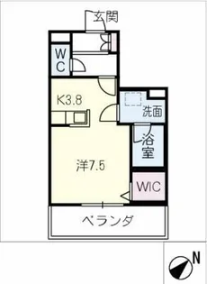 メゾン スカラベ【3階】の間取り