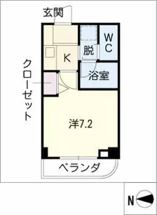 ヴェルドミール覚王山【4階】の間取り