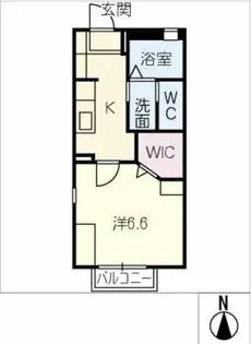 クォーク【1階】の間取り
