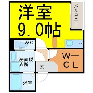 ilusion中村公園【2階】の間取り