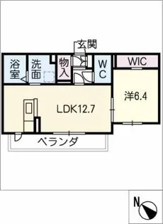 グランカーサ【2階】の間取り