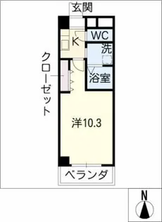 COCOM・Y【2階】の間取り