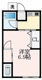 大阪府堺市東区日置荘原寺町【アパート】の間取り