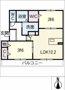 Happiness SAWA【3階】の間取り