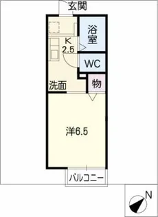 サンビレッジ【2階】の間取り