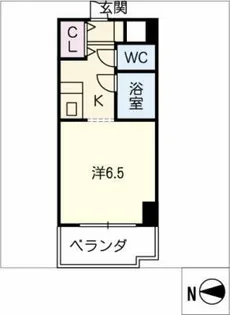 カーサ アクティス【4階】の間取り