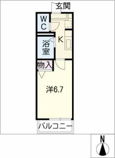 ラピュタ【1階】の間取り
