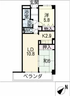 CHEVAL MAISON【3階】の間取り