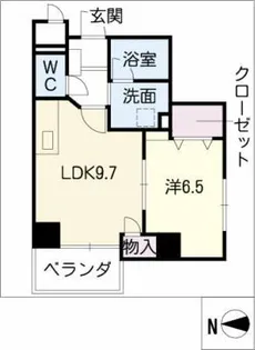 MOON LIGHT 桜山【2階】の間取り