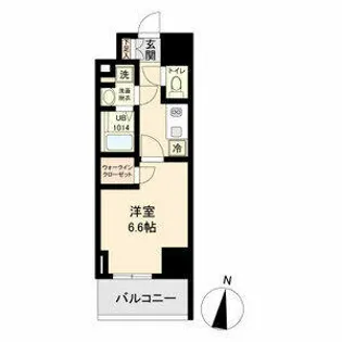 M-Luxe丸の内【0801号室】の間取り