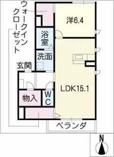 サンステージ【1階】の間取り