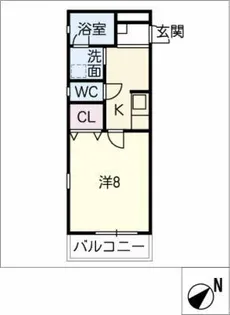 TIERRA安城【2階】の間取り
