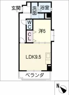 STARRY PLACE【8階】の間取り