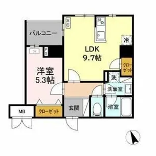 ヴィラ トルチュ東刈谷【3階】の間取り