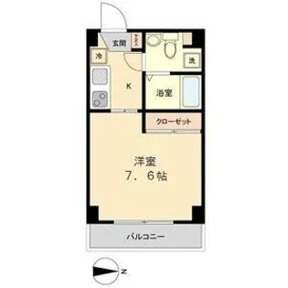 リアライズ高畑【2階】の間取り