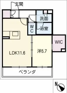 グランドソレイユ【2階】の間取り