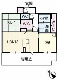 はなテラス【1階】の間取り