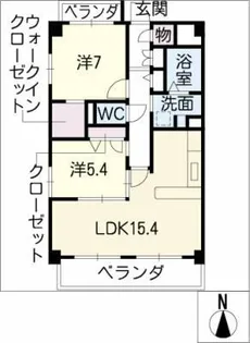 エスペランサ カーサ【3階】の間取り