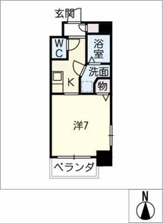 Mellon【5階】の間取り