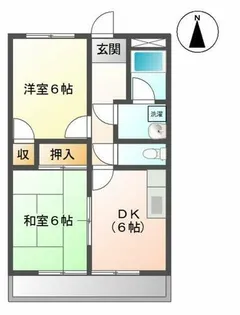 レジデンス本郷【1階】の間取り