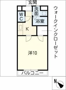 プランドール【1階】の間取り