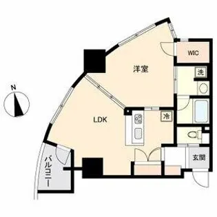 ドゥーエ上前津【5階】の間取り