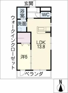 エクセレントハウス【2階】の間取り