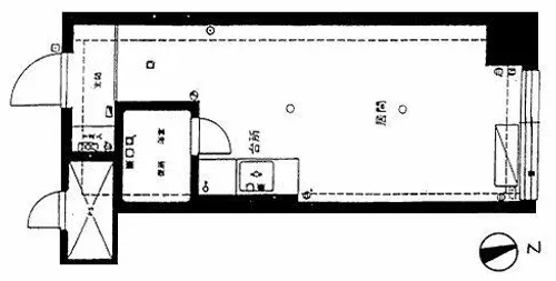 ライオンズマンション幌平橋【2階】の間取り