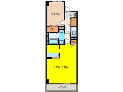 コーディアルさくら【1階】の間取り