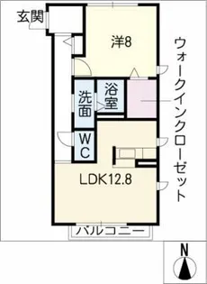 IDEALE MATSUI【1階】の間取り