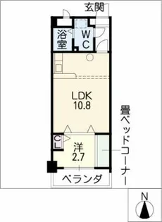 大竹南ビル【4階】の間取り