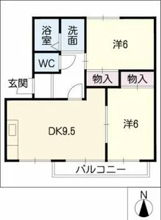 T.T.HOUSE B【2階】の間取り
