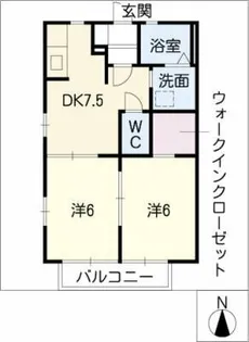 ハイツA-3【2階】の間取り