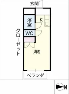 福善ビル【6階】の間取り
