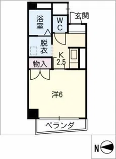 コンフォート【3階】の間取り