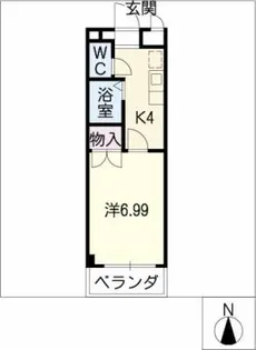 S・アビタシオン【5階】の間取り