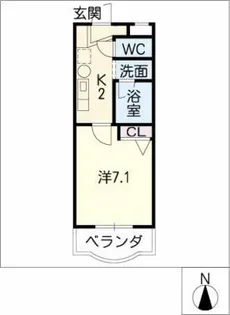 グランパルク【1階】の間取り